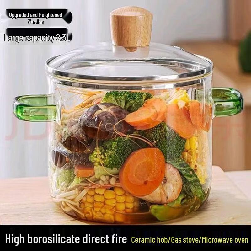 High Borosilicate Glass Noodle & Soup Pot