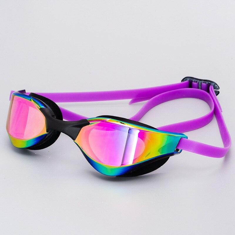New Profession Racing Swimming Goggles Plating Waterproof UV Protection Competition Anti-Fog Glasses Outdoor Match Eyewear