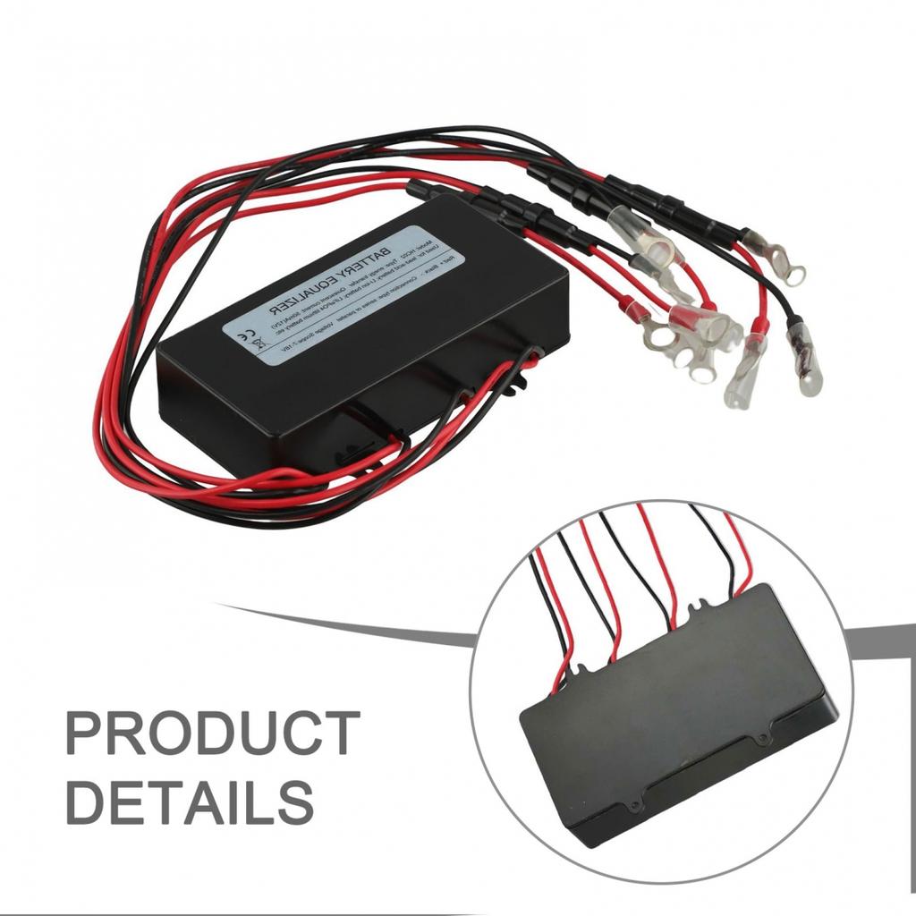 Batteriespannungs-Ausgleicher für 24V 48V Serien mit intelligentem Lademanagement