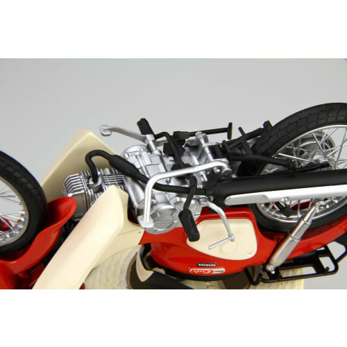 Fujimi Model 1/12 NEXT Series No.1 EX-3 Honda Super Cub 110 (60th Anniversary) Pre-Colored Plastic Model Kit 12NX1EX-3