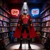 Red Robin Cosplay Costume With 3d Muscular Bodysuit And Wing Cape For Comic Con Events