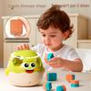 Baby Dinosaur Shape Matching Toy for Early Education and Grasp Training