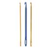 Set 3 Croșete Tunisian Afghan din Aluminiu 2,75 mm 4 mm 6 mm Mărimi Instrument de Tricotat Pentru Eșarfe Mănuși