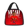 Student Bento Food Container Bags Reusable Thermal Cooler Lunch Box Football Star Handbag Insulated L-Lamin Yamal Lunch Bag