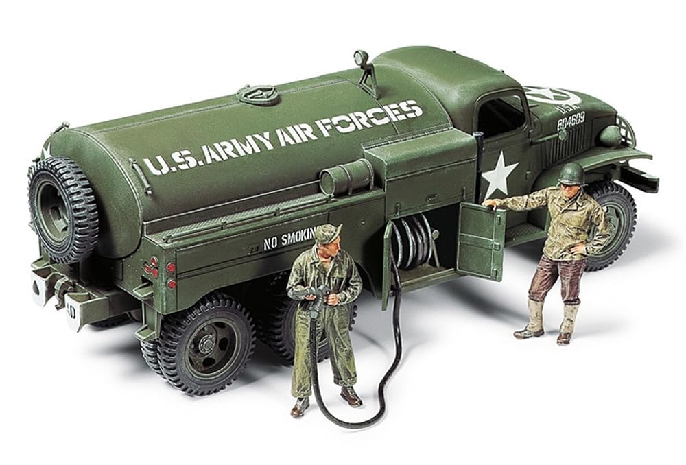 Tamiya Military Miniature Series 79 US Army Ton 6x6 Fuel Truck Plastic Model Kit 32579 1/48 No. 1/2
