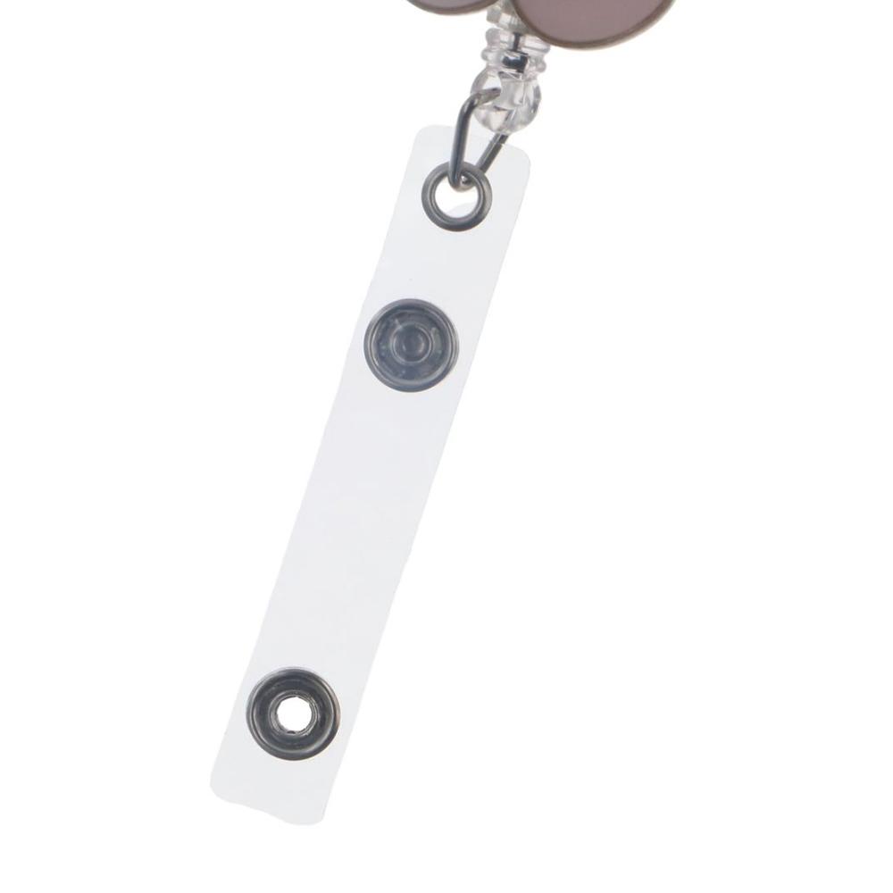 Strawberry Students Card Nurse Badge Holder Retractable Badge Reel ID Card Clips Name Card Holder
