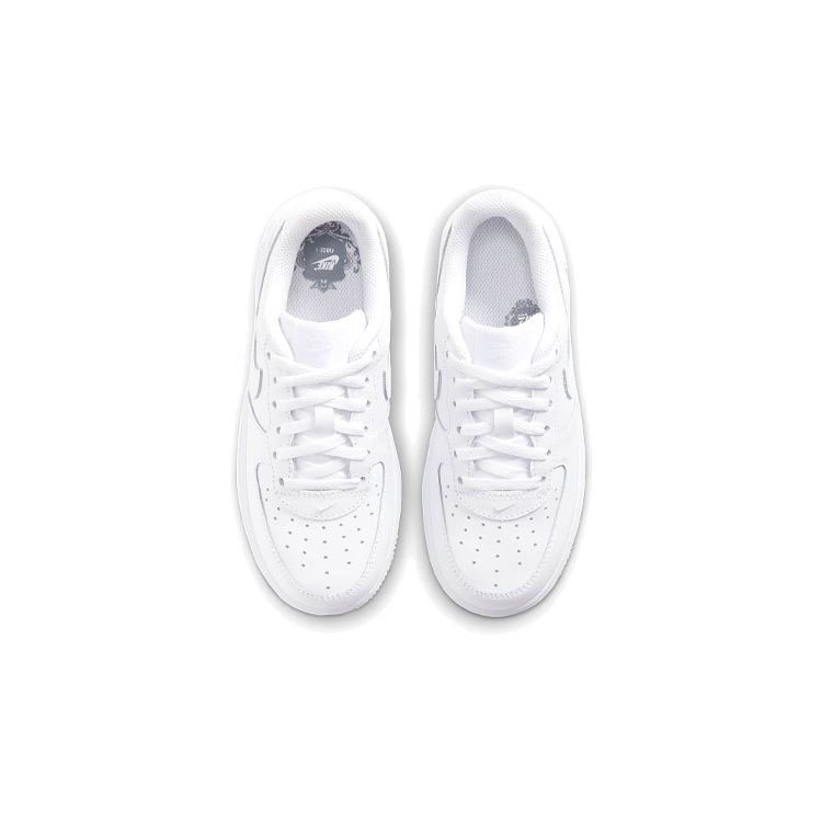 Nike Force 1 LE PS Triple White Kids Sneakers DH2925-111