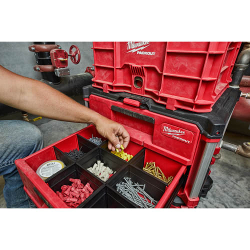 Milwaukee Box Tool, 2-Drawer Packout, 48-22-8442