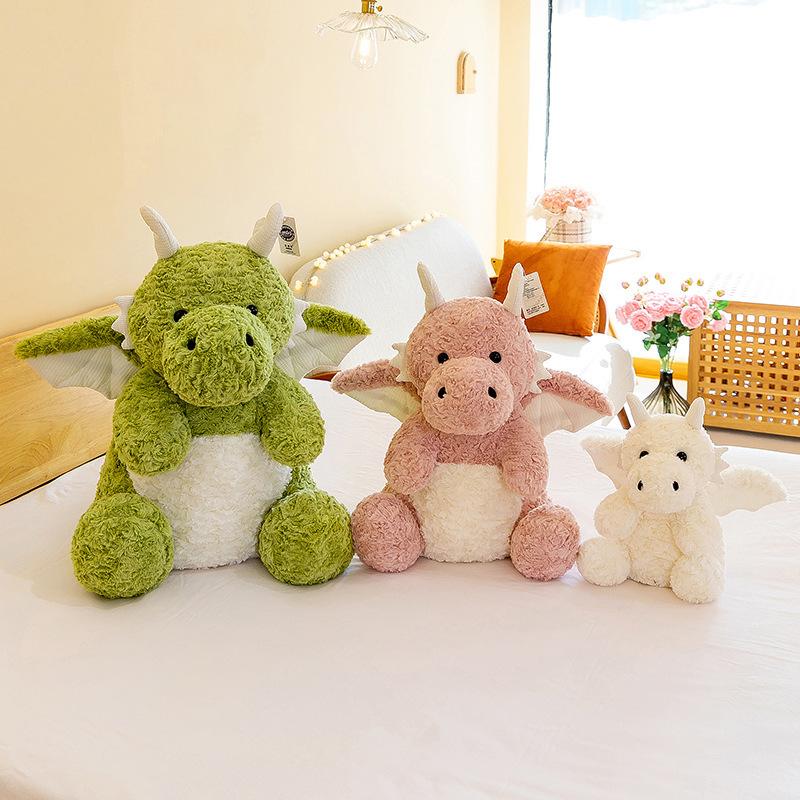 Non-Toxic Cute Pterodactyl And Flying Dragon Doll Dinosaur Plush Toy Bed Pillow Sleeping Soothing Gift For Children 20Cm