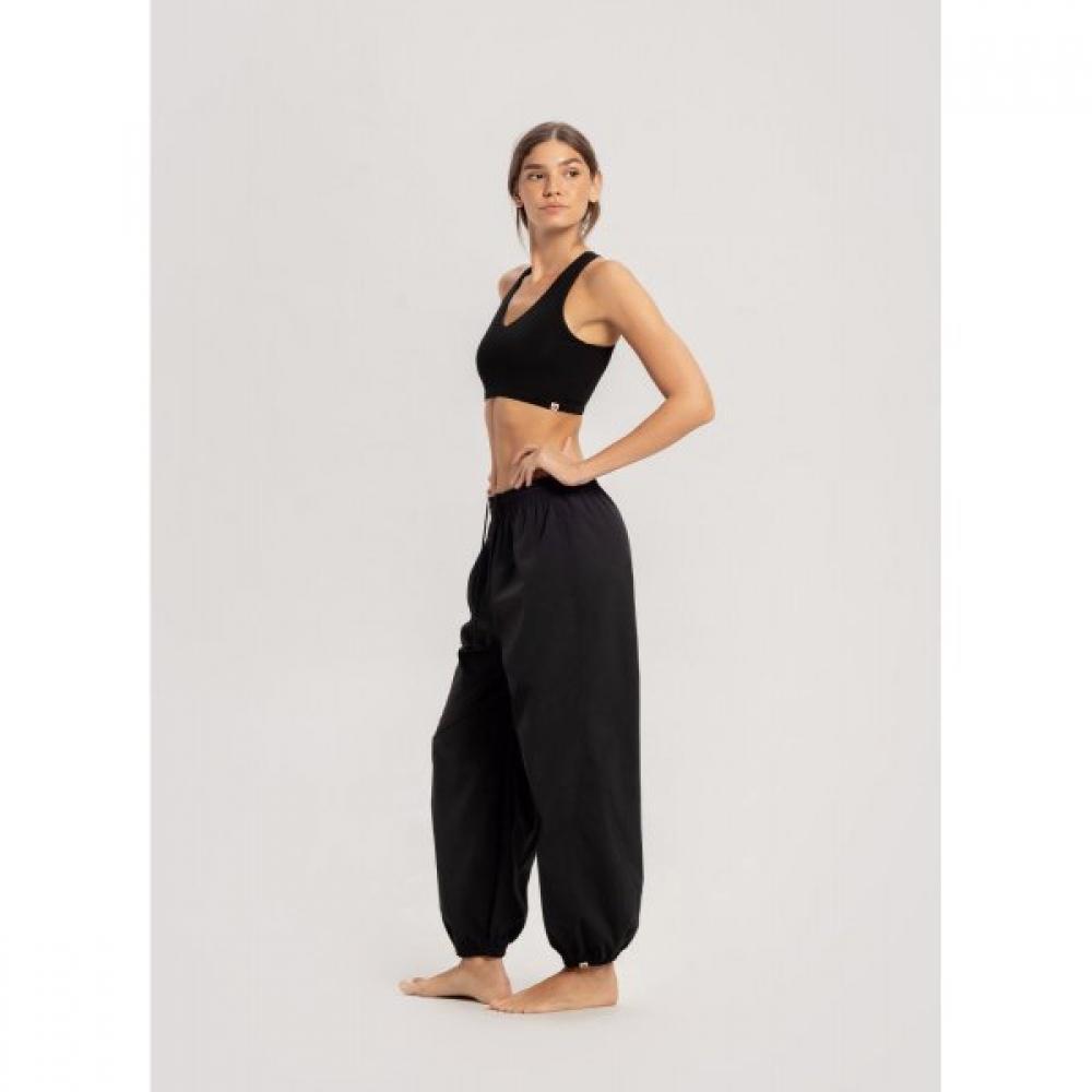 Budhi Mudra Diagonal Jogger Pants  Black  B61003apl44 B01 