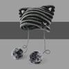 Hats For Women Vintage  Women  Hat  Goth  Hat Accessories Slouchy  Cross Metal Fittings, Pompoms