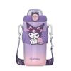 Hangyodon Kuromi Water Vacuum 316 Stainless Gift for Keeps Drinks Cold and Character Celebration Bottle, Insulated, 500ml, Steel, Kids, Commuting,