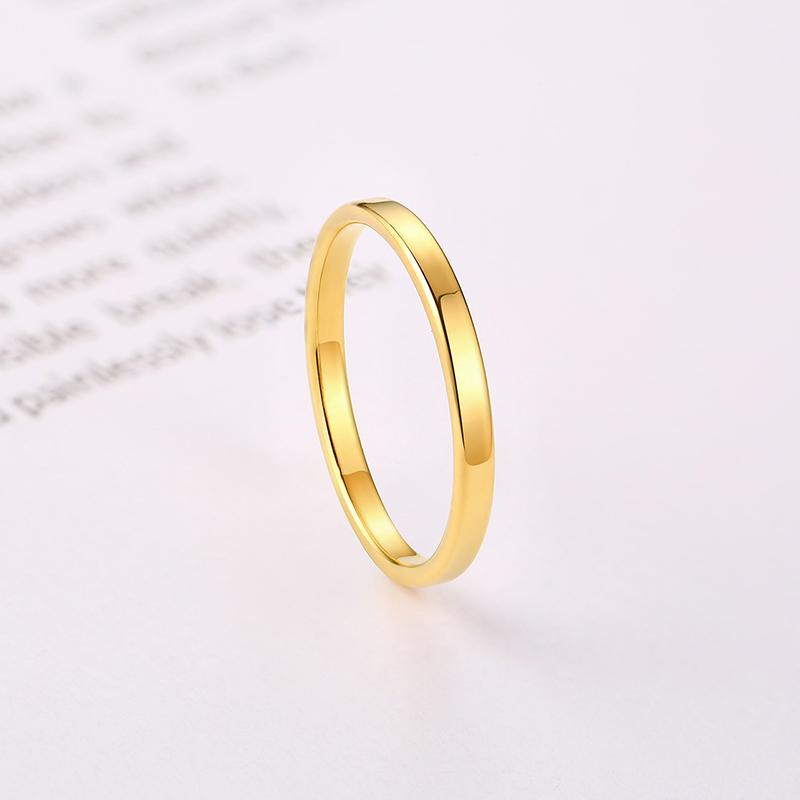 Minimalist Stacking Ring Set, Chic Twist Pinky Promise Rings for Women, Anti Allergy Stainless Steel Metal Wedding Bands Jewelry