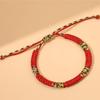 1PC Tibetan Buddhism Lucky Bracelet Unisex Braided Adjustable King Kong Knot Red String Bracelets For Men Women Couple Pulsera