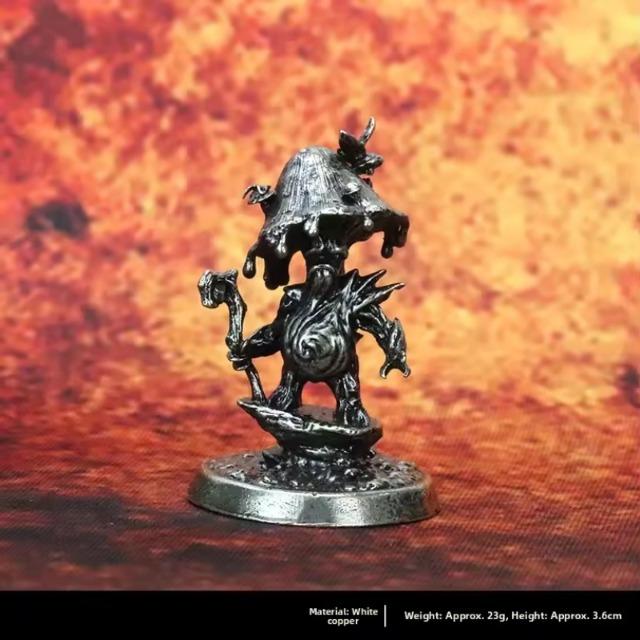 Cupronickel Metal Demon Undead Miniatures Fantasy RPG Tabletop Game Figures for Pathfinder & Similar Tabletop Gaming