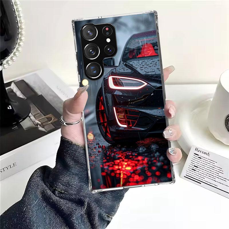 Electric Car M-Model S 3 Soft Phone Case For Samsung Galaxy S22 S23 S24 S25 Edge S26 Ultra S20 FE S21 Plus + Fundas Coque Galaxy