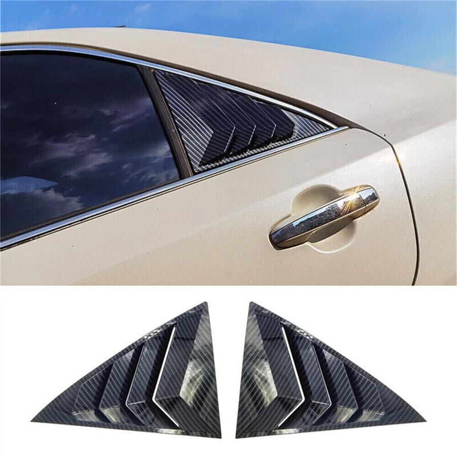 

Camry 07-11 blinds (pair)-Carbon fiber pattern