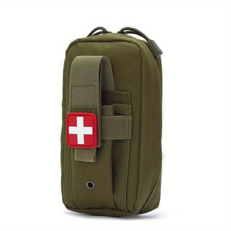 1PC Tactical MOLLE medical kit, tear-away EMT first aid kit, IFAK trauma kit, daily carry survival kit, military fan tactical storage bag, hanging bag