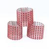 STRASSED NAPKIN HOLDER FOR HOLIDAYS WEDDING DINNERS NAPKIN HOLDER Fabric Napkin Holder Cloth Napkin Ring