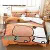 kids Bubu Dudu Bubu Dudu Bedding Set Single Twin Full Queen King Size Bed Set Kids Bedroom Duvetcover Sets Anime Bed Sheet Set