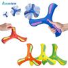 4/3/1pcs Soft Hand Throw Flying Boomerang Toy Funny Flying Discs Outdoor Sports Toys for Children Adults Interactive Puzzle Game