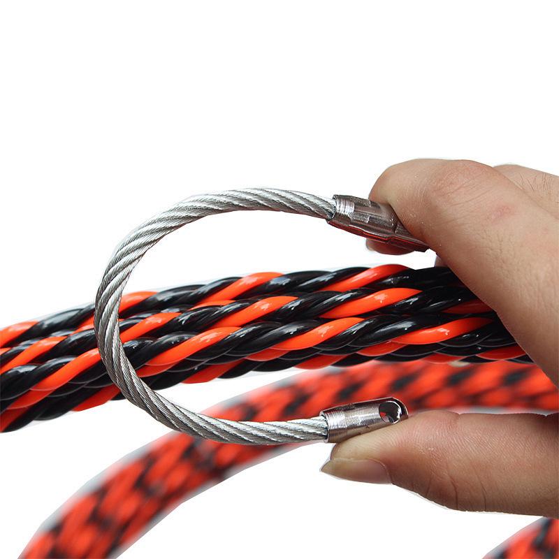 Three-Strand Electrician Wire Puller Tool (5-50M) for Pulling and Laying Cable Through Walls