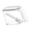 Seasoning Box with Cover Clear Large Capacity Seasoning Storage Container for Spices Salt Sugar Herbs