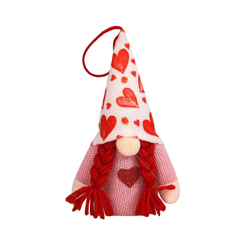 Valentine's Day Decorations Luminous Lovers Forest Doll Faceless Doll Ornaments