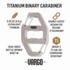 Vargo Binary Carabiner T-484