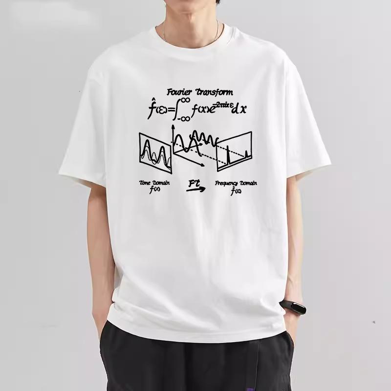Футболка унисекс с принтом Математика Формула Эйлера PI Тригонометрические функции Уравнения Максвелла Отличники Футболки S