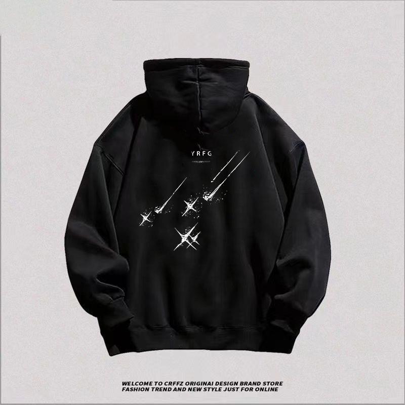 

Тяжелый 500G Флисовый Худи Унисекс - Осень/Зима Американский Свободный Крой Double Extra Large