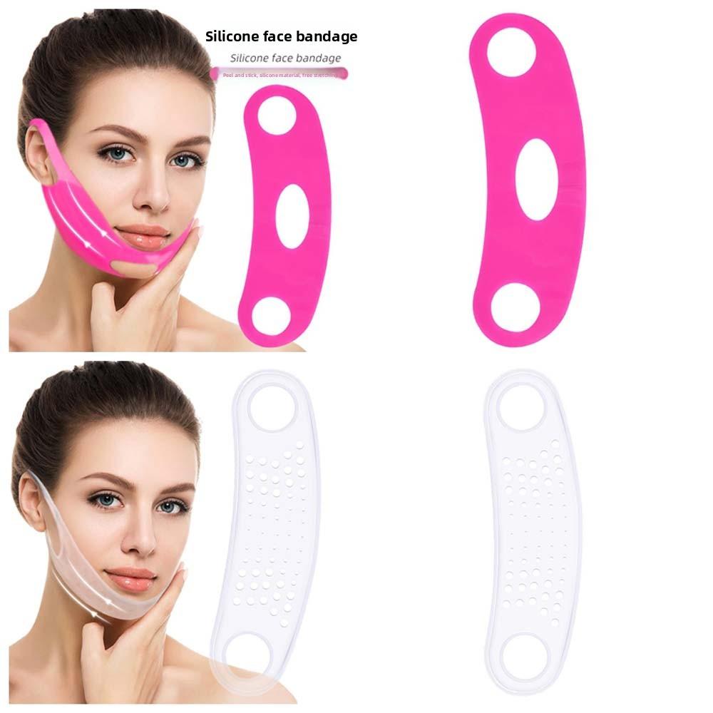 Silicone Lift Oval Mask Anti-Wrinkle Face Slimming Strap Face Strap Belt Mask V Face