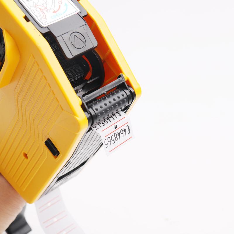 Digitale Etikettierpistole Handheld Preisetikettierpistole Markiermaschine Etikettierer Etikettierer Aufkleber