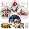 2025 Handgemachtes Weihnachtsstickerei DIY-Set - Englische Anleitung