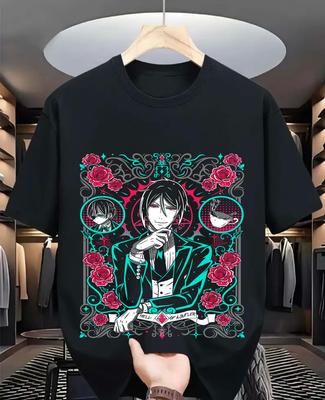 Sebastian and Ciel T-Shirt Black Butler Shirt Ciel Phantomhive Girl Gift Shirt
