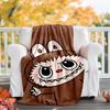 labubu printed throw blanket—lightweight,soft,warm;versatile blanket for all seasons—perfect as &air-conditioning throw,nap blanket