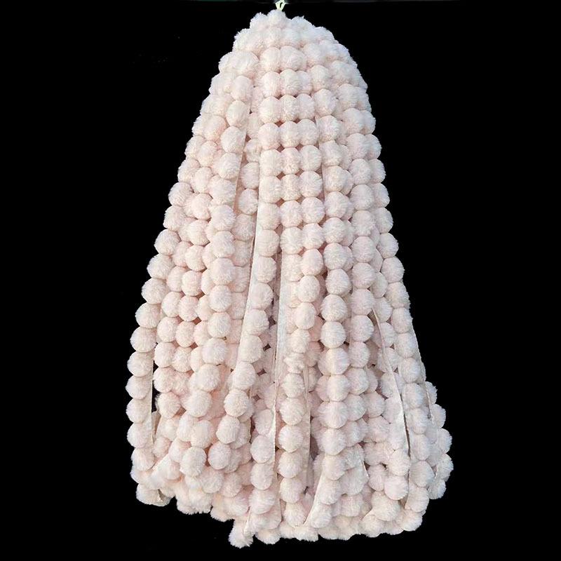 5/10M Faux Rabbit Fur Hairball Ribbon For Handmade DIY Sewing Tops Stage Costume Fluffy Trim Breathable Cuff Plush Strip