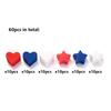 52Pcs/Set Silicone Round Beads Cartoon Animal Focal Combination Teether Beads For DIY Baby Pacifier Chain Bracelet Chewing Teeth
