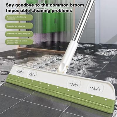 Remove Dust Stainless Excellent Long Handle Widely Use Floor Scraper Broom Floor Scraper Broom