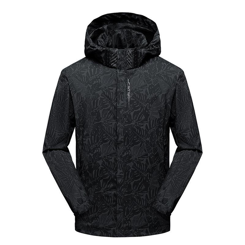 Spring and Autumn Stand-up Collar Korean Version of Hooded Fashion Trend Couple's Thin Top Jacket Men's and Women's Casual Jacket