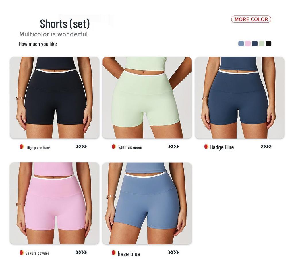 Women's Cross-Strap Yoga Set: Bare-feel, Contrasting Colors, Beautiful Back, Tight Fit for Running, Sports, Fitness 2027