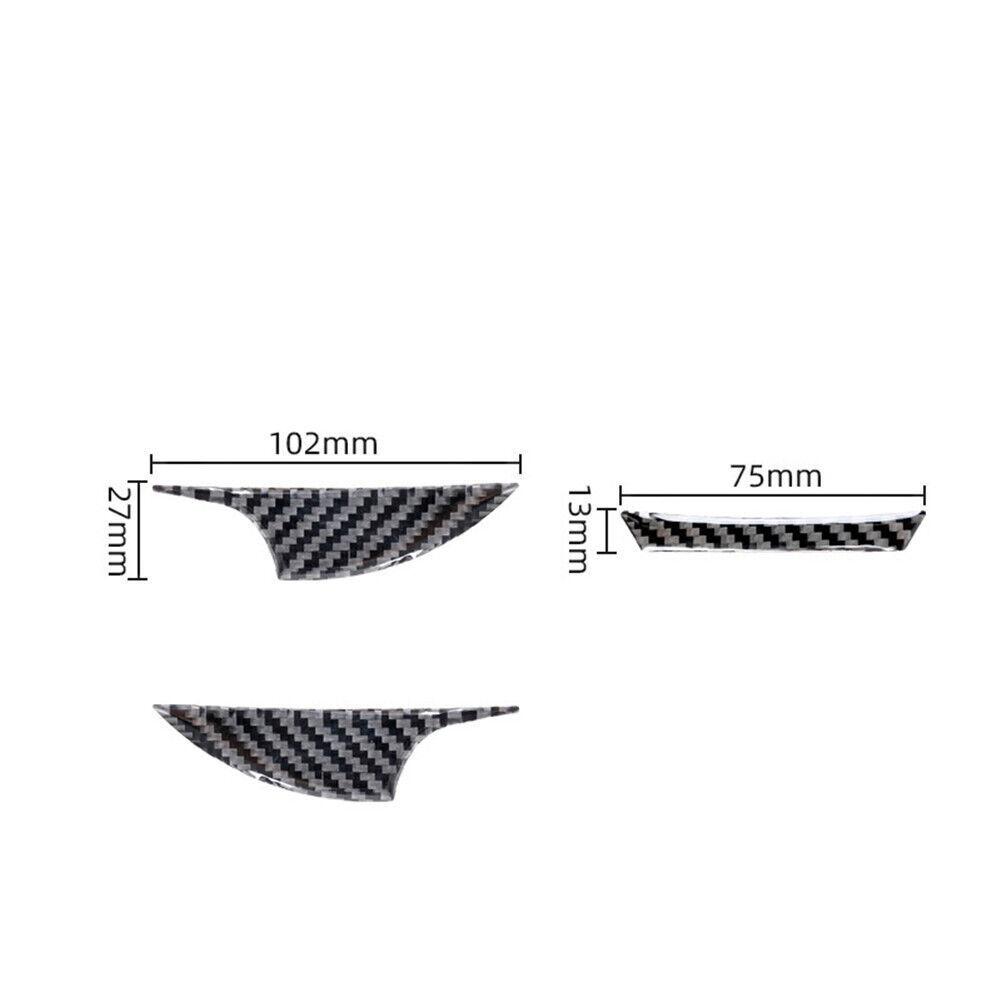 For Toyota Highlander 2009-2014 Carbon Fiber trument Speedometer Trim Cover