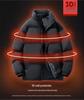 Men's 2025 Thick Padded Cotton Jacket - Loose Fit, Warm, Versatile Stand Collar Coat