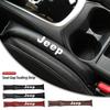 Car Interior Seat Gap Plug Leather Filler Leakproof Pads For Jeep Grand Cherokee Wrangler JK Gladiator Compass Valve Cap ALM1