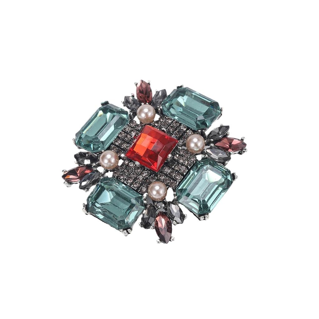 Feng Shui Diamond Brooch, High-End Temperament Clothing Accessories Corsage Pin
