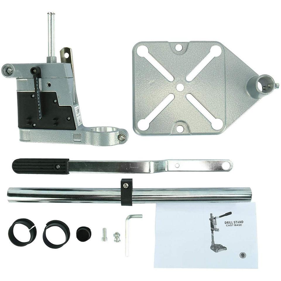 Electric Drill Bracket 400mm Bracket for DIY Woodworking Drilling Holder Grinder Rack Stand Clamp Bench Press Clamp Grinder 130W