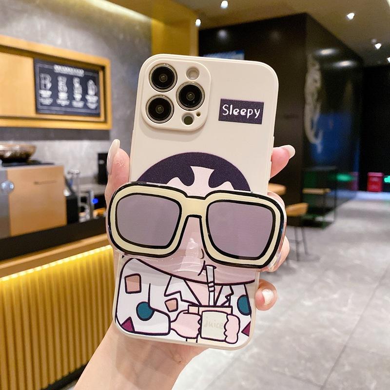 KT cat applies to Transsion TECNO sunglasses holder mobile phone case crayon Xiaoxin SPARK 20PRO personalized cartoon