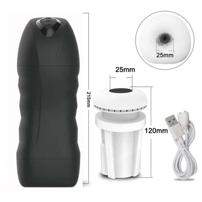 18+ Automatic Male Sucking Mastubator Vibration Blowjob Machine Masturbation Cup Sex Toys Adult Goods for Men Masturbate Supplies