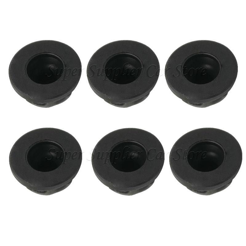 For A3 8P1 2.0 1968 Ccm 6Pcs Car Engine Cover Grommet Rubber Trim Engine Top Cover Trim Rubber Mount Grommet 03G103184C