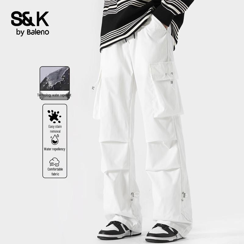 Baleno S&K Men s Loose Fit Cargo Pants 4XL